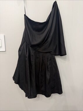 DO+BE Black Asymmetrical Romper